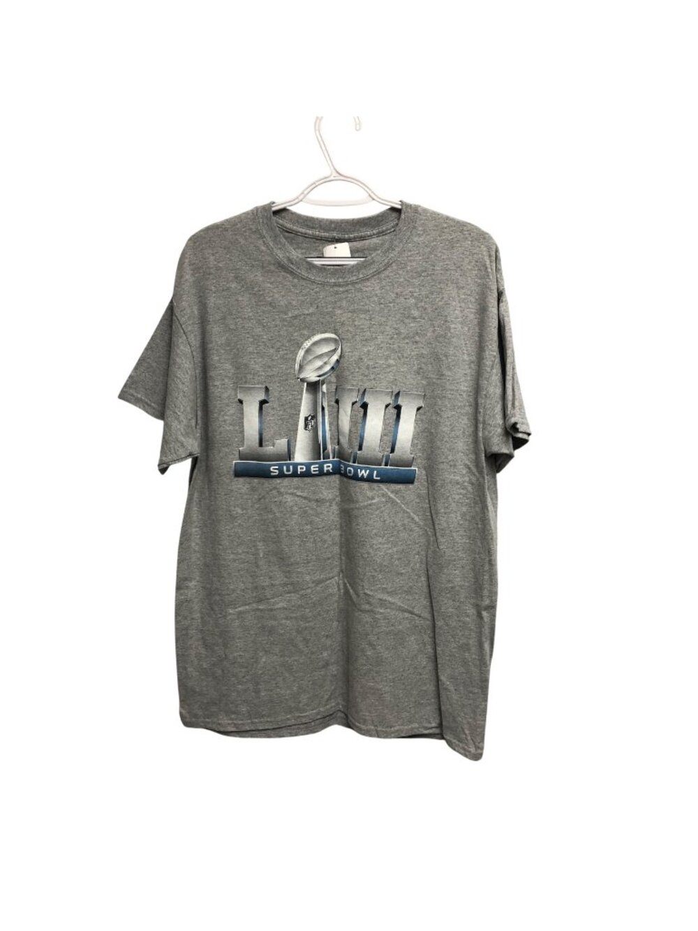 NFL Apparel T Shirt Mens Size Large 2018 Super Bowl 53 Sports Football Tee NEW